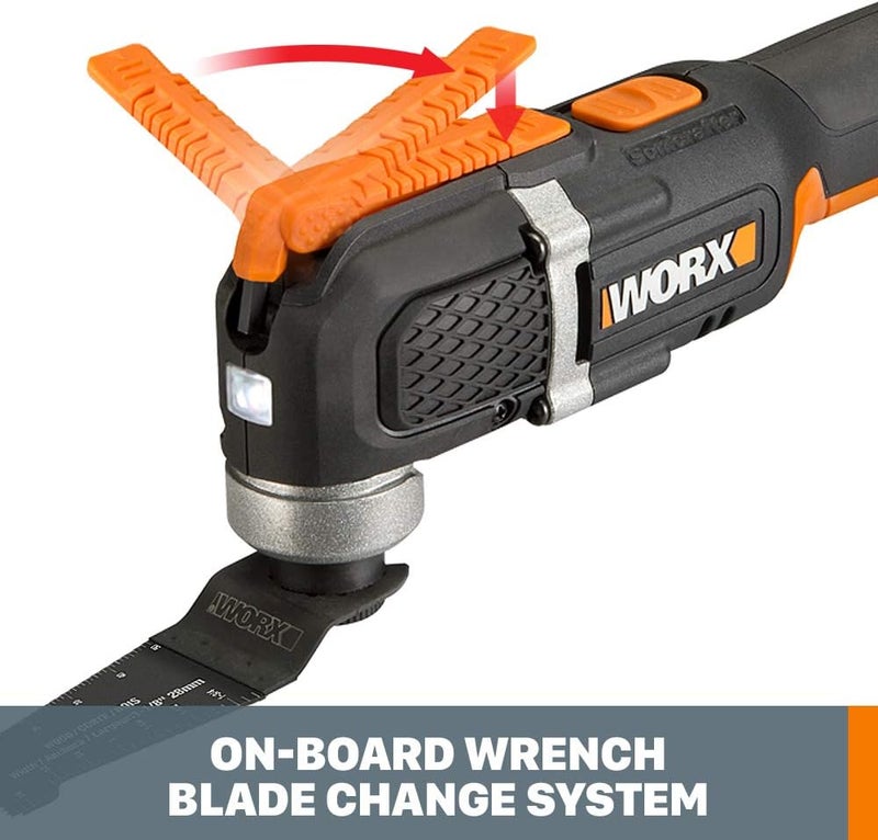 WORX WX696L 20V Power Share Sonicrafter Cordless Oscillating Multi-Tool - Image 4